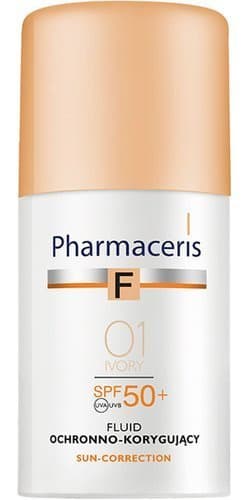 Pharmaceris F Fluid Ochronno-Korygujący SPF50+ 01 Ivory