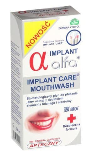 IMPLANT ALFA Płyn do płukania jamy ustnej