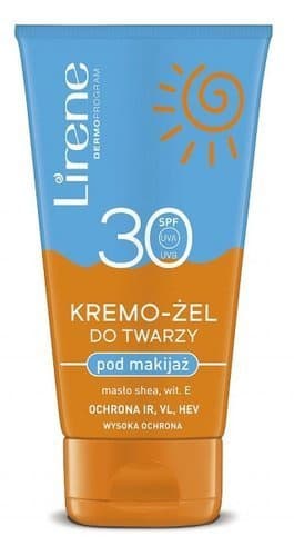 Lirene Kremo-żel do twarzy pod makijaż SPF30