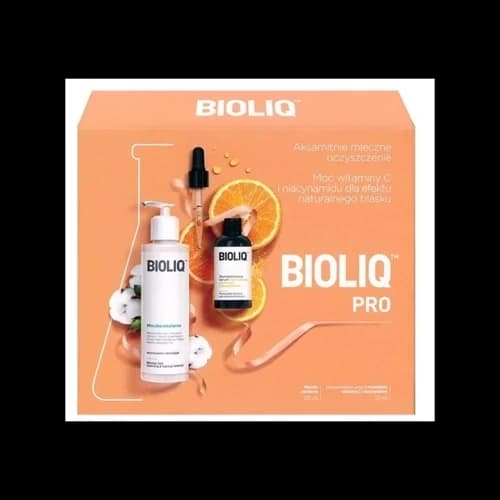 Bioliq Pro Zestaw Mleczko micelarne + Serum z witaminą C