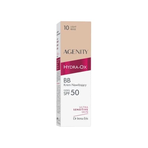 Agenity Hydra-Ox Nawilżający krem BB SPF50 Light Beige
