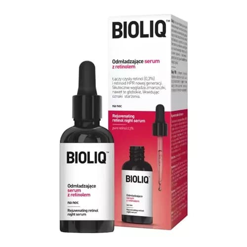 BIOLIQ PRO Odmładzające serum z retinolem na noc