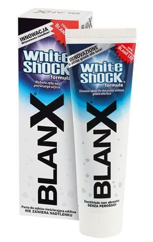 BLANX WHITE SHOCK Wybielająca pasta do zębów