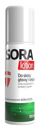 SORA LOTION Do skóry głowy i włosów