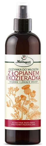 Odżywka do włosów z łopianem i kozieradką