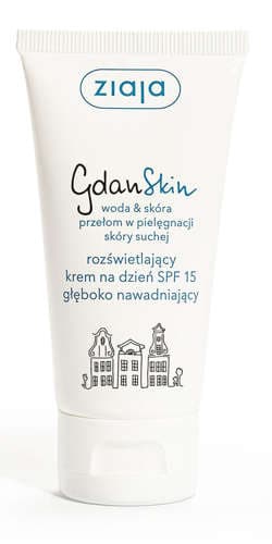 GdanSkin Rozświetlający krem na dzień SPF 15 głęboko nawadniający