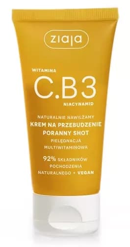 Witamina C.B3 NIACYNAMID Krem na przebudzenie poranny shot