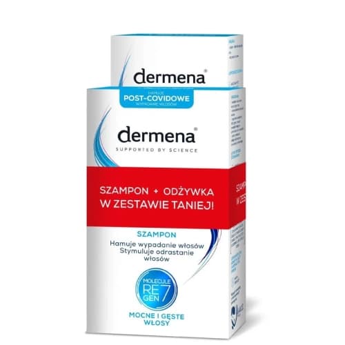 DERMENA Zestaw Szampon + Odżywka do włosów