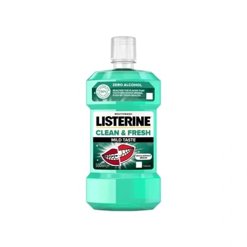 LISTERINE Clean & Fresh Płyn do płukania jamy ustnej