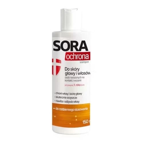 Sora Ochrona Szampon-żel do skóry głowy