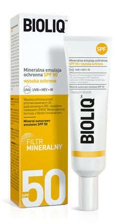 BIOLIQ SPF Mineralna Emulsja ochronna SPF50