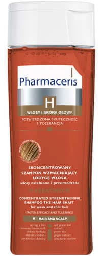 Pharmaceris H H-KERATINEUM Skoncentrowany szampon wzmacniający do włosów osłabionych i przerzedzonych