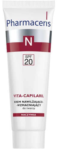 Pharmaceris N VITA-CAPILARIL Krem nawilżająco-wzmacniający do twarzy SPF20
