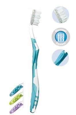 ELGYDIUM MICROBALL MEDIUM Wybielająca szczoteczka do zębów x