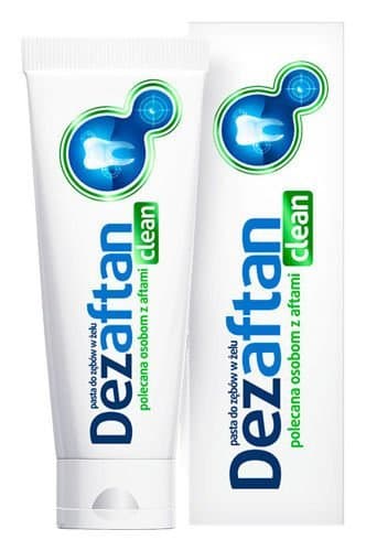 Dezaftan Clean pasta do zębów