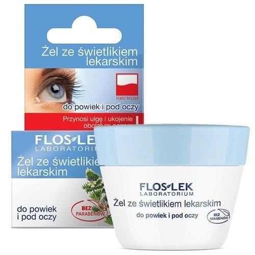 FLOSLEK Żel do powiek i pod oczy ze świetlikiem