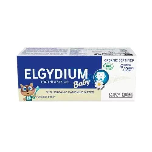 Elgydium Baby Pasta do zębów w żelu dla dzieci od 6 miesięcy do 2 lat