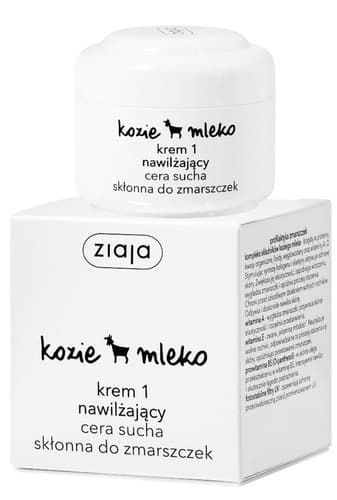 Kozie Mleko Krem 1 nawilżanie cera sucha