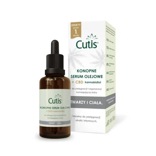 Cutis Konopne serum olejowe z CBD