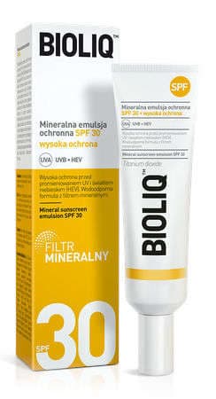 BIOLIQ SPF Mineralna Emulsja ochronna SPF30