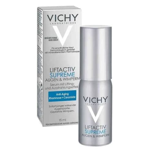 Liftactiv Supreme 10 serum przeciwzmarszczkowe na oczy wzmacniające rzęsy