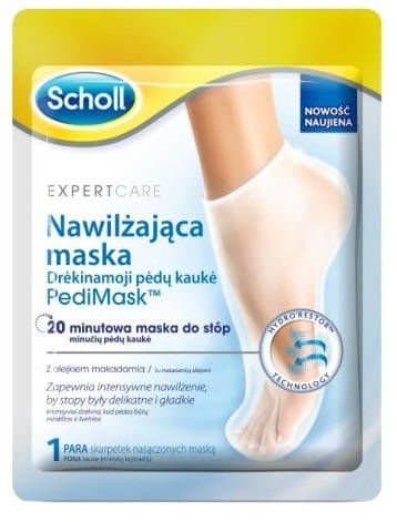 Pedi Mask maska nawilżająca do stóp z olejkiem makadamia x