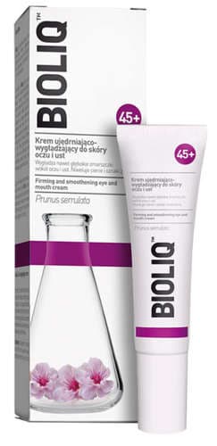 BIOLIQ 45+ Krem ujędrniająco - wygładzający do skóry oczu i ust