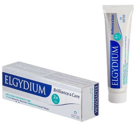 ELGYDIUM Brilliance&Care Pasta do zębów przeciw przebarwieniom