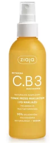 Witamina C.B3 NIACYNAMID Tonik przed makijażem i po makijażu