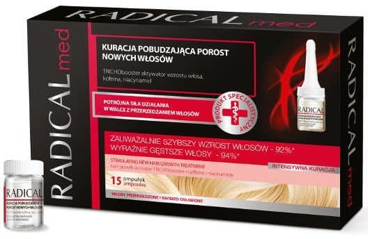 RADICAL MED Kuracja pobudzająca porost włosów ampułek
