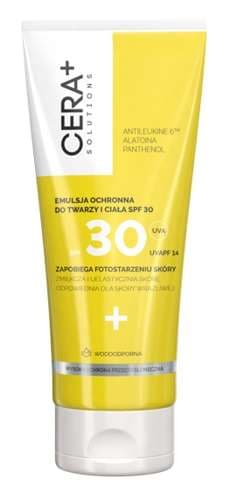 CERA+ Emulsja ochronna do twarzy i ciała SPF30