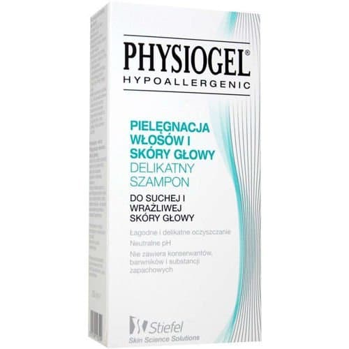 PHYSIOGEL Delikatny szampon dla osób z suchą i wrażliwą skórą głowy