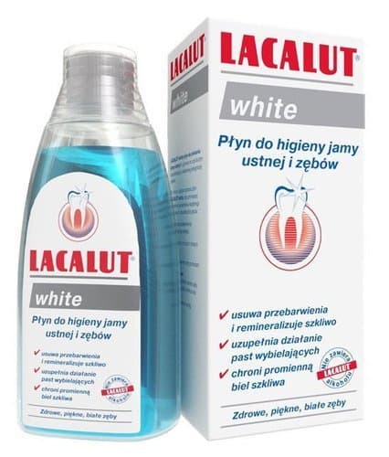 Lacalut White płyn do płukania jamy ustnej
