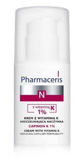 Pharmaceris N CAPINON K 1% krem z witaminą K uszczelniająca naczynka
