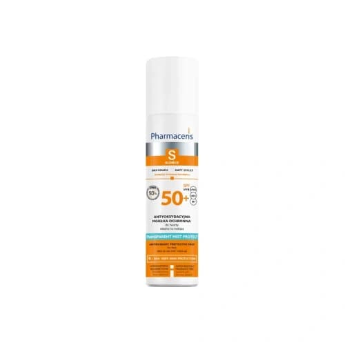 Pharmaceris S Transparent Mist Protect antyoksydacyjna mgiełka ochronna do twarzy SPF 50+