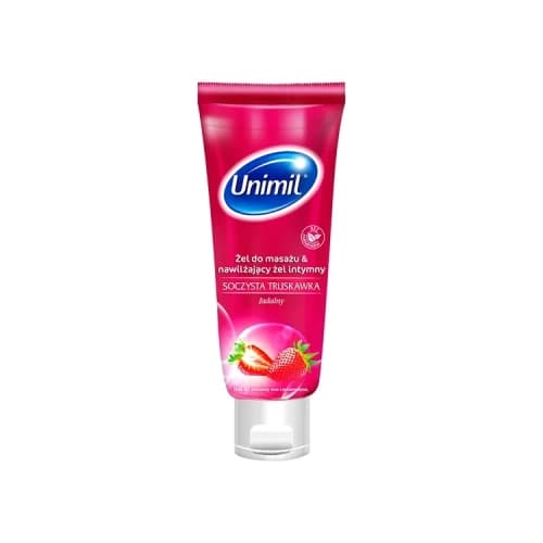 UNIMIL Luscious żel intymny do masażu soczysta truskawka