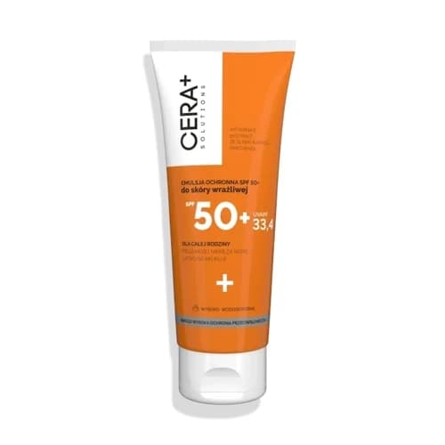 CERA+ Solutions Emulsja ochronna do skóry wrażliwej SPF50