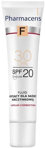 Pharmaceris F Capilar Corretion fluid SPF20 kryjący dla skóry naczynkowej opal 30 -