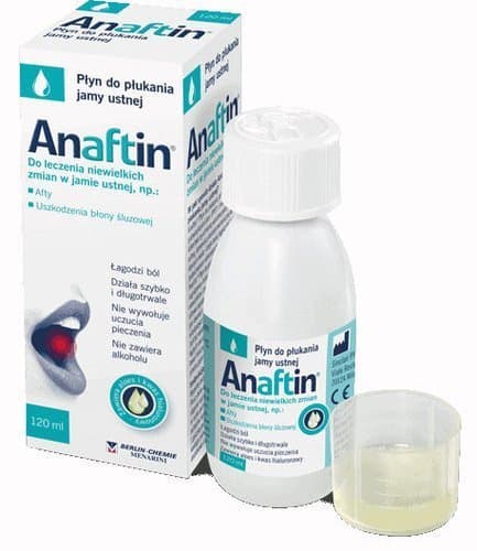 Anaftin Płyn do płukania jamy ustnej