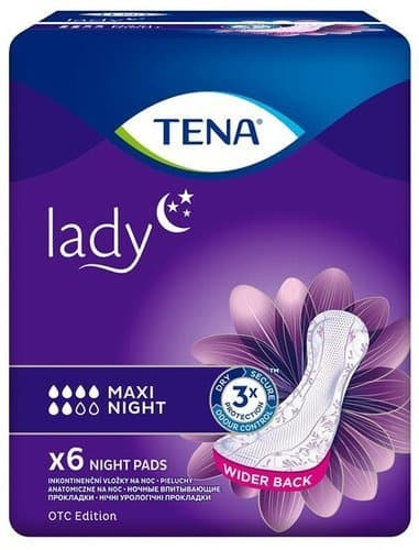 TENA Lady Maxi Night OTC Edition x