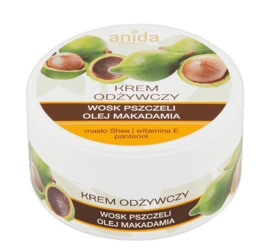 ANIDA krem odżywczy wosk pszczeli i olej makadamia