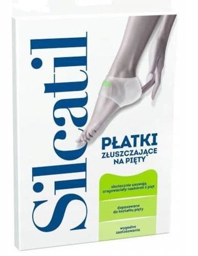Silcatil Płatki złuszczające na pięty x