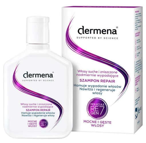DERMENA REPAIR Szampon do włosów suchych i zniszczonych