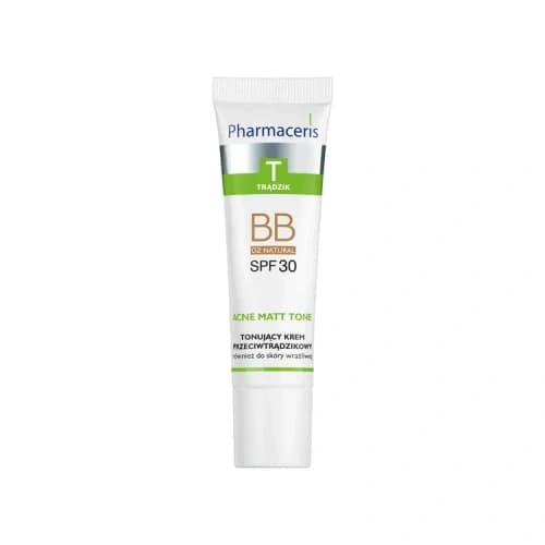 Pharmaceris T Acne Matt Tone Mineralny Tonujący krem przeciwtrądzikowy 02 NATURAL