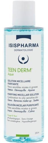 Teen Derm Woda micelarna do oczyszczania skóry tłustej trądzikowej