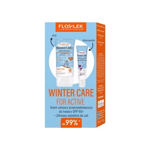 lek Winter Care krem zimowy SPF50+ + wazelina do ust