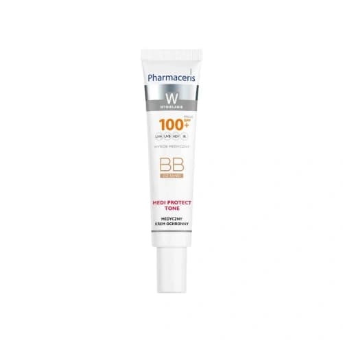Pharmaceris W Medi Protect Tone krem ochronny BB 02 sand SPF 100+