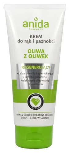 ANIDA Krem do rąk i paznokci oliwkowy regenerujący
