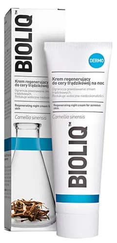 BIOLIQ DERMO Krem regenerujący do cery trądzikowej na noc