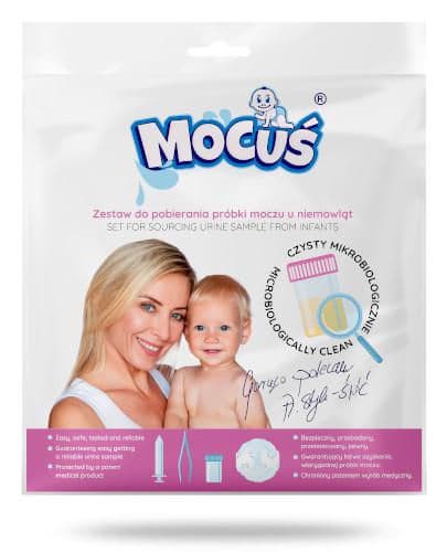 Mocuś Zestaw do pobierania moczu dla dzieci x